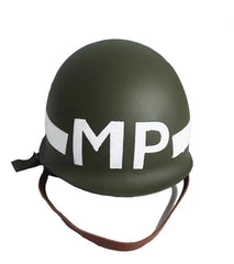 Replica WWII US Military Policeman Helmets M1 MP, Double Layer Steel Helmet 07FC0E-D4 - KOEEK