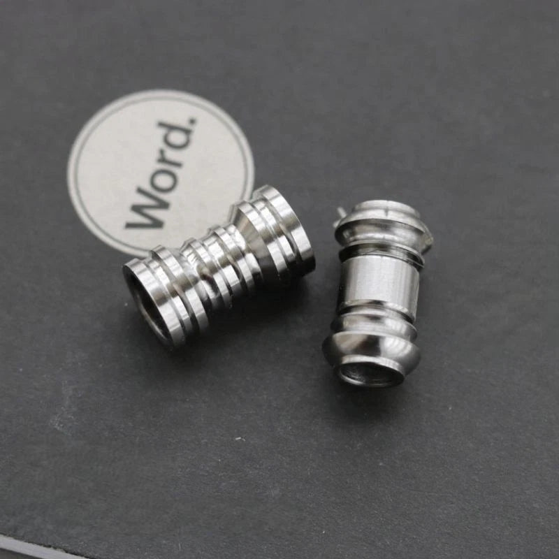 EDC Titanium Knife Lanyard Bead Necklace Paracord Pendant Bracelet DIY Bead Gift 07FC0E-D4 - KOEEK