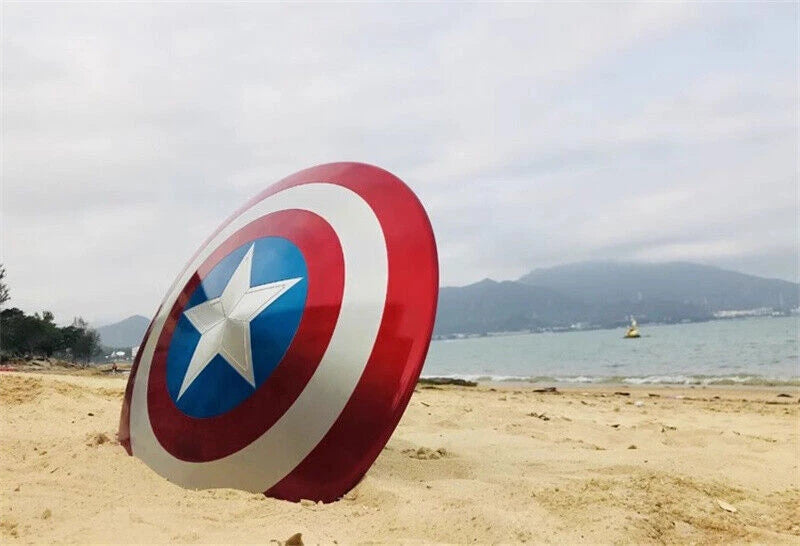 HOT US ! Captain America Shield Marvel Legends 75th Anniversary Alloy Metal 1:1 07FC0E-D4 - KOEEK
