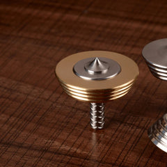Stainless Steel Brass Spinning Top EDC Desktop Spinner Fidget Toy Stress Relief 07FC0E-D4 - KOEEK
