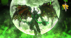 Hero Toys Illidan Stormrage wow 1/10 Demon Hunter Action Figure 6'' 2024 Toy WOW - KOEEK