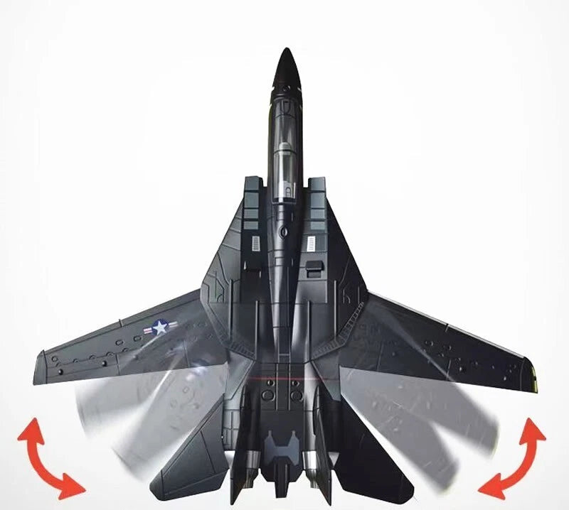 1/72 US F-14A Tomcat VX-4 Black Bunny F-14 Fighter Plastic Painted Unassembled 07FC0E-D4 - KOEEK