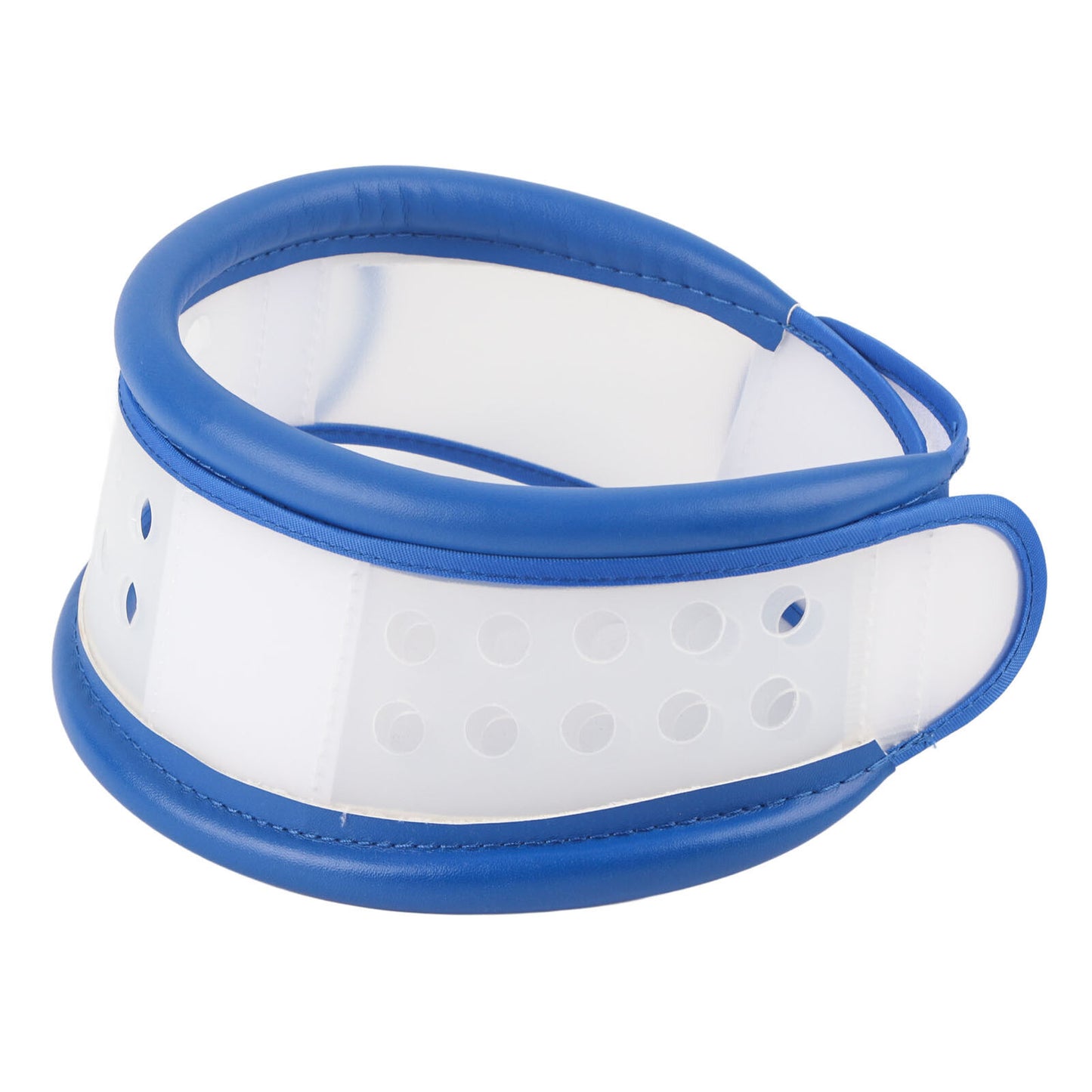 new Collar Neck Brace Collar Correct Bone Care For Neck Stiff Relief(Blue L) HGF koeek - KOEEK