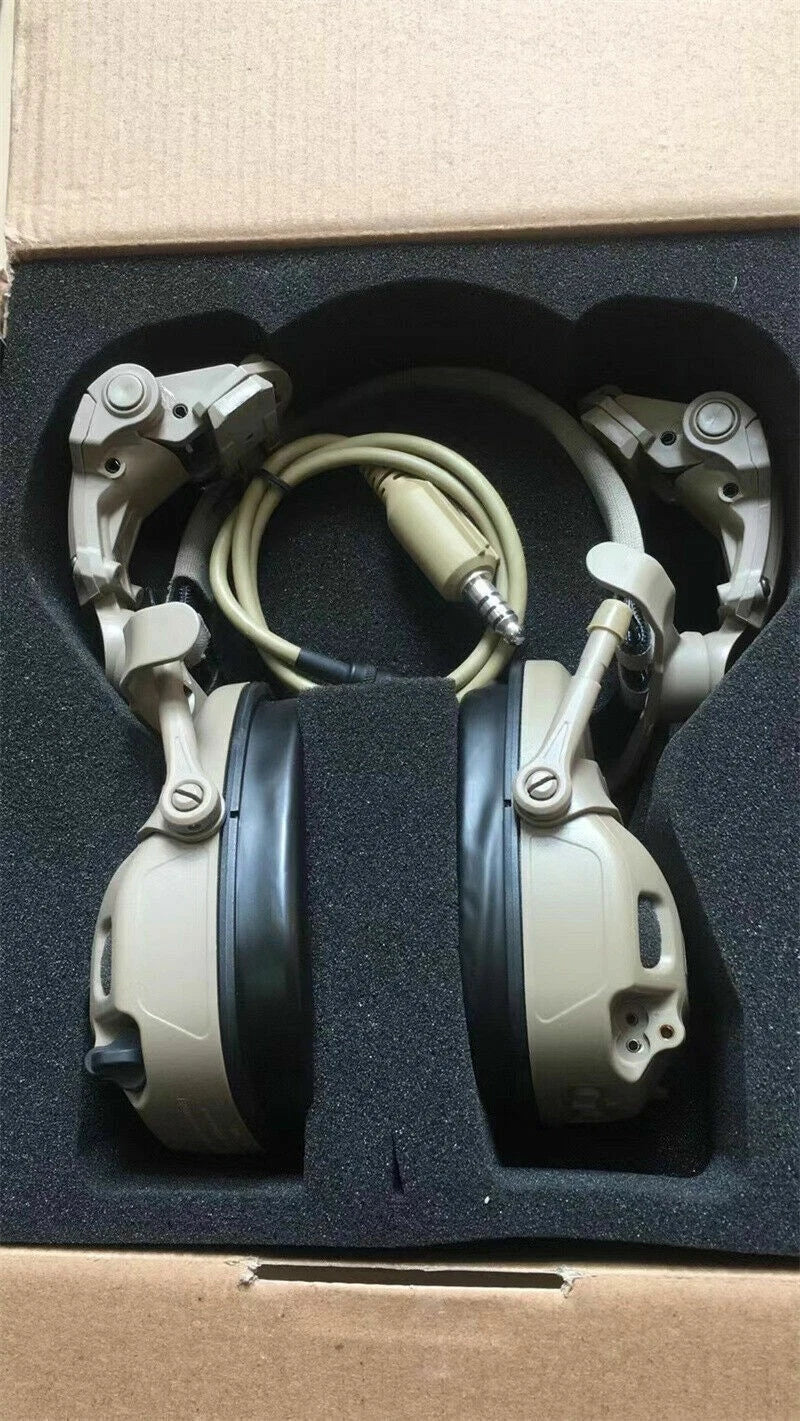 IN Stock FMA FCS AMP Tactical Communication Noise Headset Reduction V20/V60 PTT FMA - KOEEK