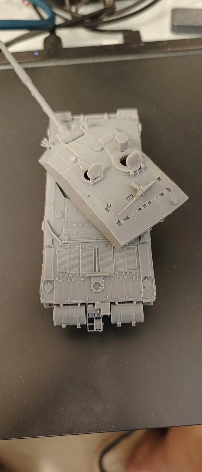 3D Printed 1/72/48/87 UK Challenger 2E Main Battle Tank  Model kit 07FC0E-D4 - KOEEK