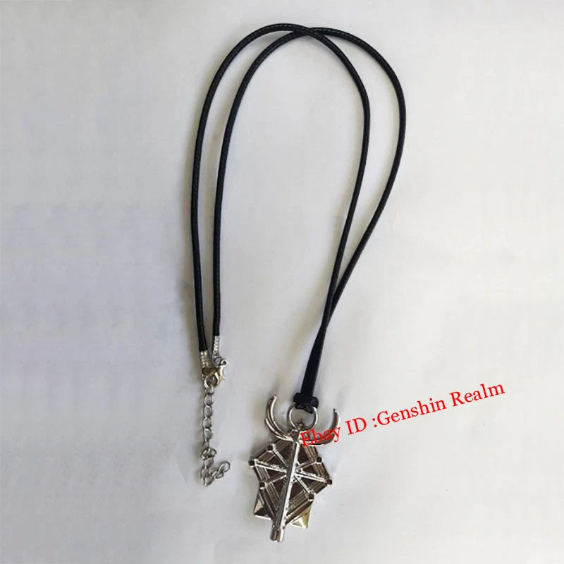 Anime Frieren: Beyond Journey's End Scepter Badge Cosplay Pendant Necklace 07FC0E-D4 - KOEEK
