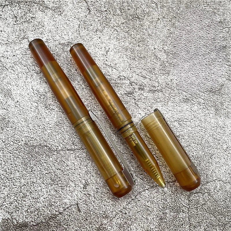 Polyetherimide ULTEM Titanium Alloy Rollerball Pen Ballpoint Gel Pen EDC gift 07FC0E-D4 - KOEEK