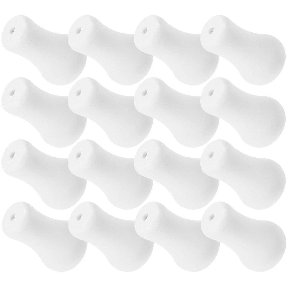 16pcs Blind Pull Cord Knobs Wood Cord Tassels Window Blinds Cord Tassels 07FC0E-D4 - KOEEK