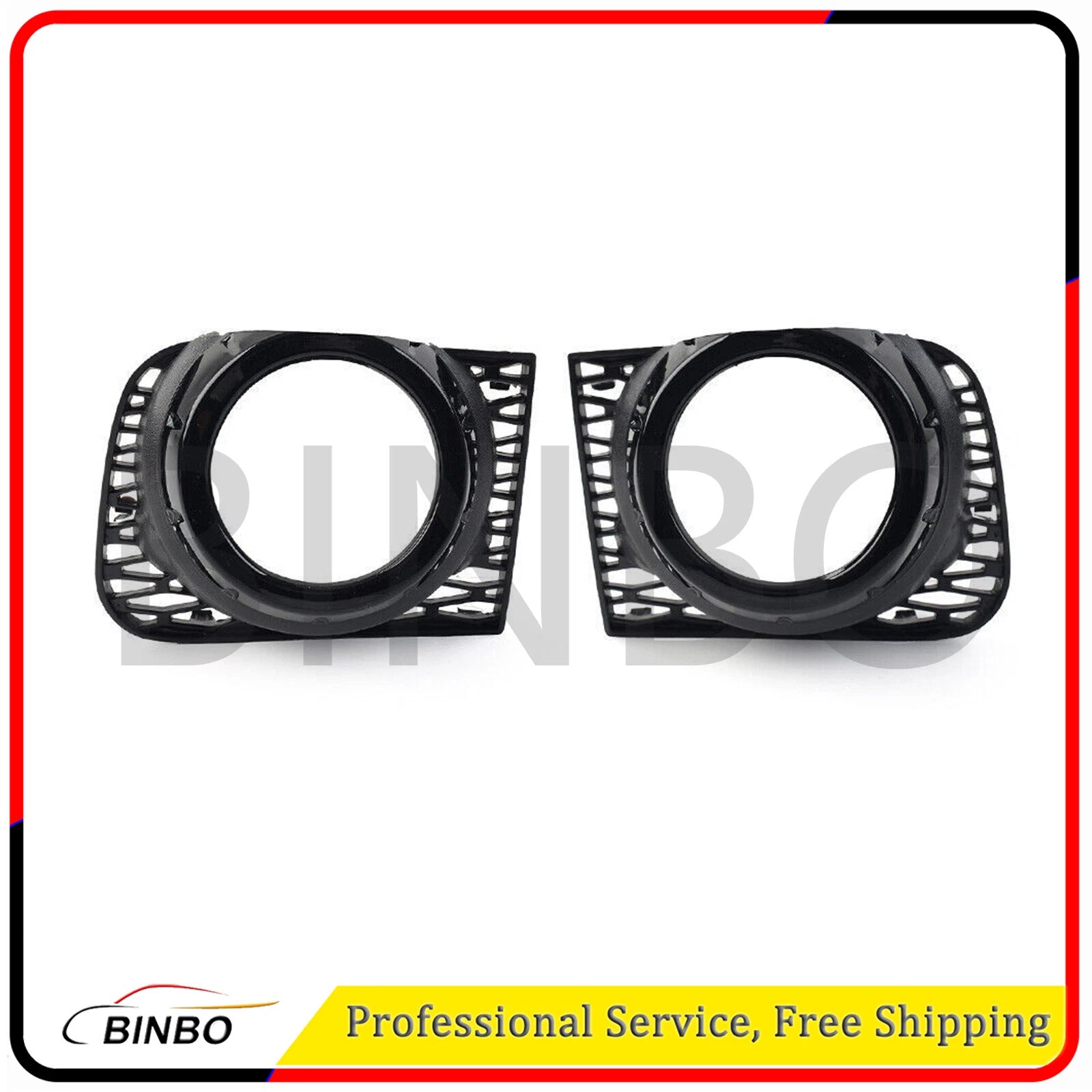 Fog Lights Grill Fog Lamp Frame Bezel Cover For Land Rover Range Rover 2010-2012 07FC0E-D4 - KOEEK
