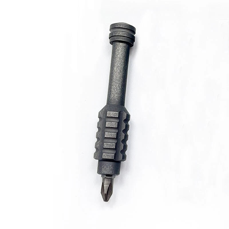 Titanium Alloy Screwdriver portable Gadget Cross Bit Riding EDC multi-Tools 07FC0E-D4 - KOEEK