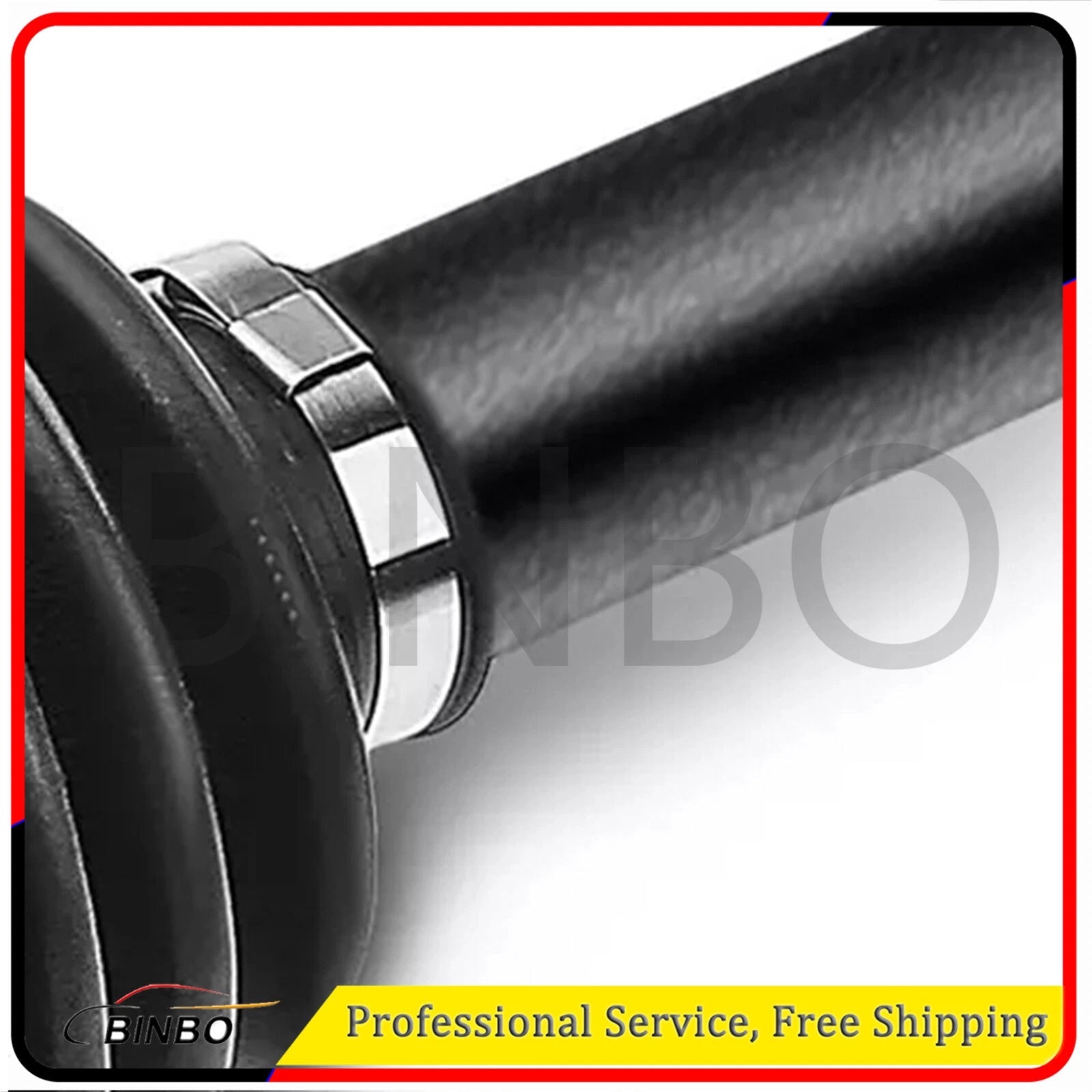 Front Left CV Axle Assembly for Land Rover Range Rover Evoque Discovery Sport 07FC0E-D4 - KOEEK