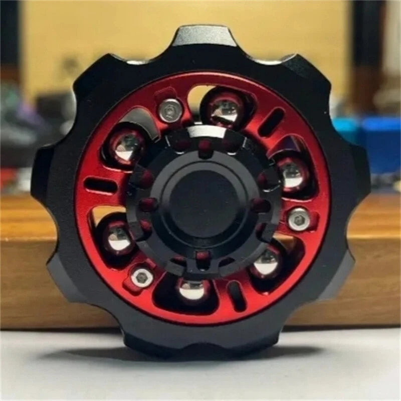 Gear Burst Metal Fidget Spinner EDC Adult Fidget Toys Hand Spinner ADHD Tool 07FC0E-D4 - KOEEK