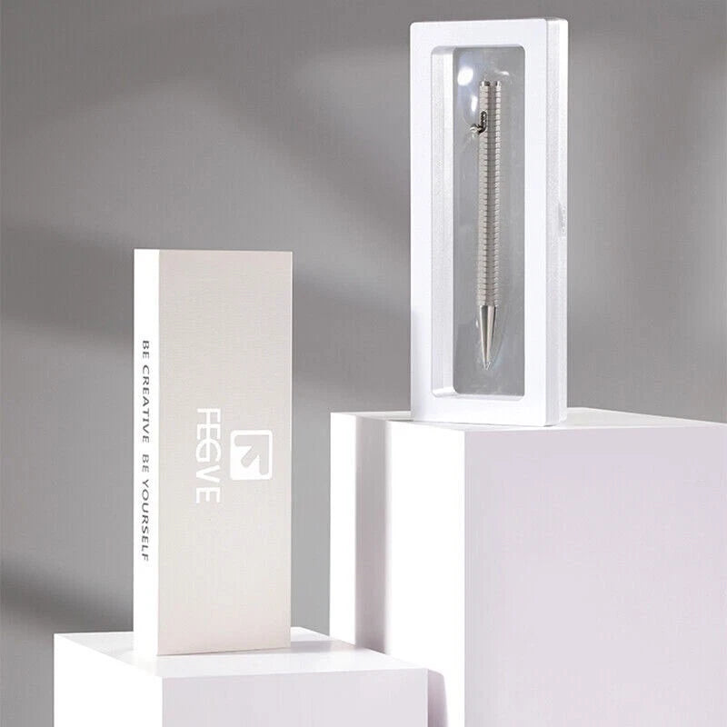 Solid TC4 Titanium Alloy Bolt Ballpoint Pen Business Office Singnature Pen EDC 07FC0E-D4 - KOEEK