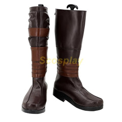 Star Wars: The Mandalorian Shoes Din Djarin Cosplay Men Boots Customized Boots 07FC0E-D4 - KOEEK