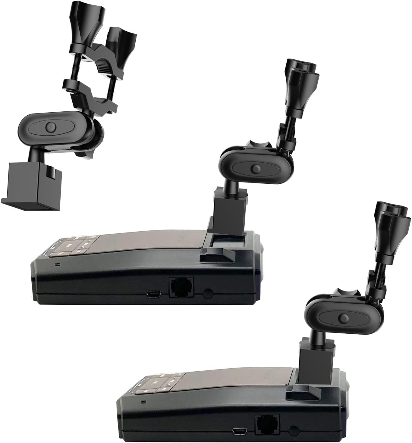 new Car Rearview Mirror Stem Radar Detector Mount,for Escort Max360c Max 3 IX...