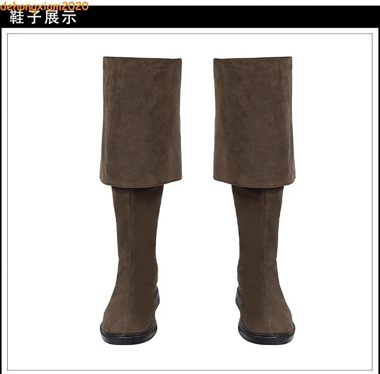 Jack Sparrow Cosplay Costume Pirates of the Caribbean Adult Outfits Halloween 07FC0E-D4 - KOEEK