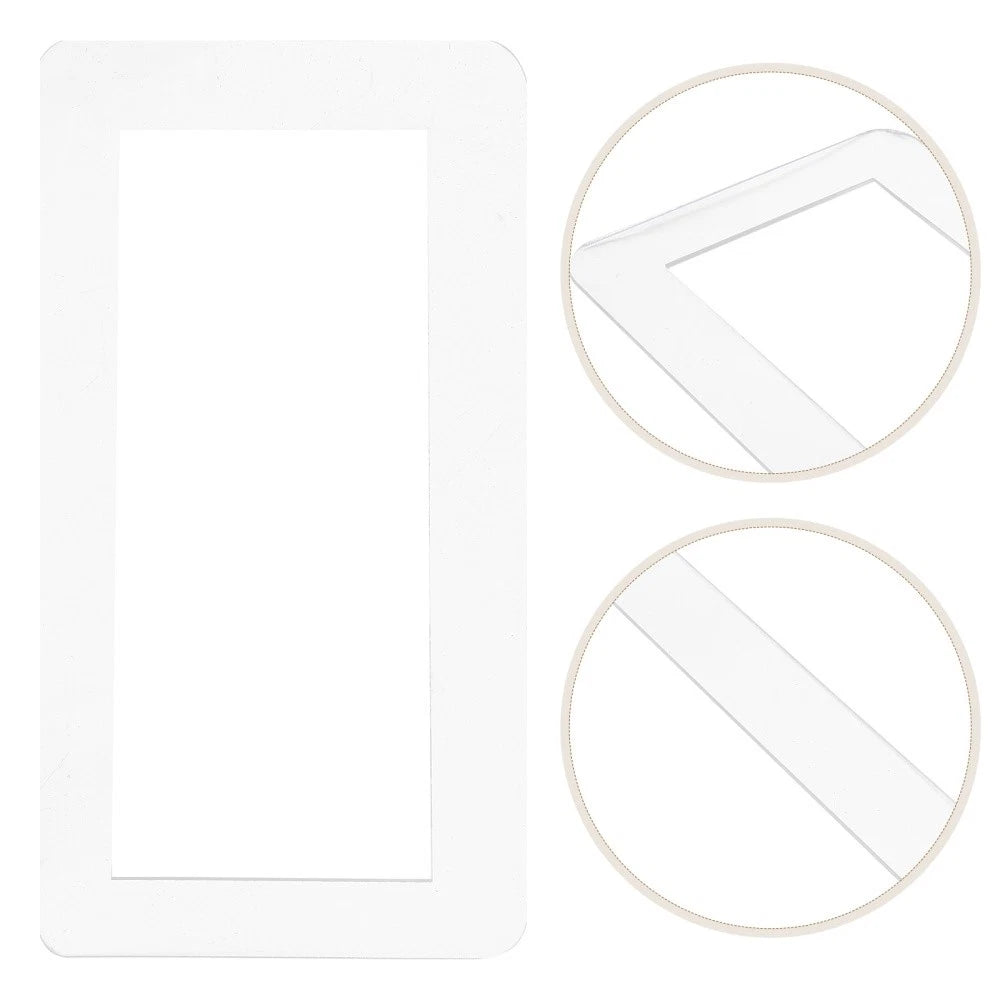 Wall Switch Plates: 3-Gang Screwless Decorative Wall Plate - Unbreakable 07FC0E-D4 - KOEEK