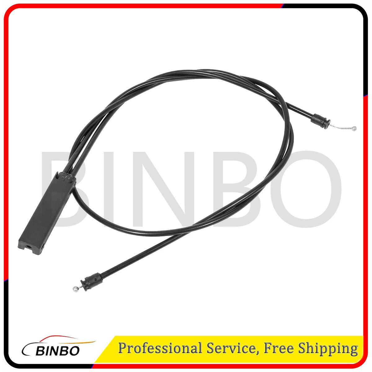 2Pcs Hood Latch Lock Release Cable for BMW E90 E92 X1 51237184432 51237201904 07FC0E-D4 - KOEEK