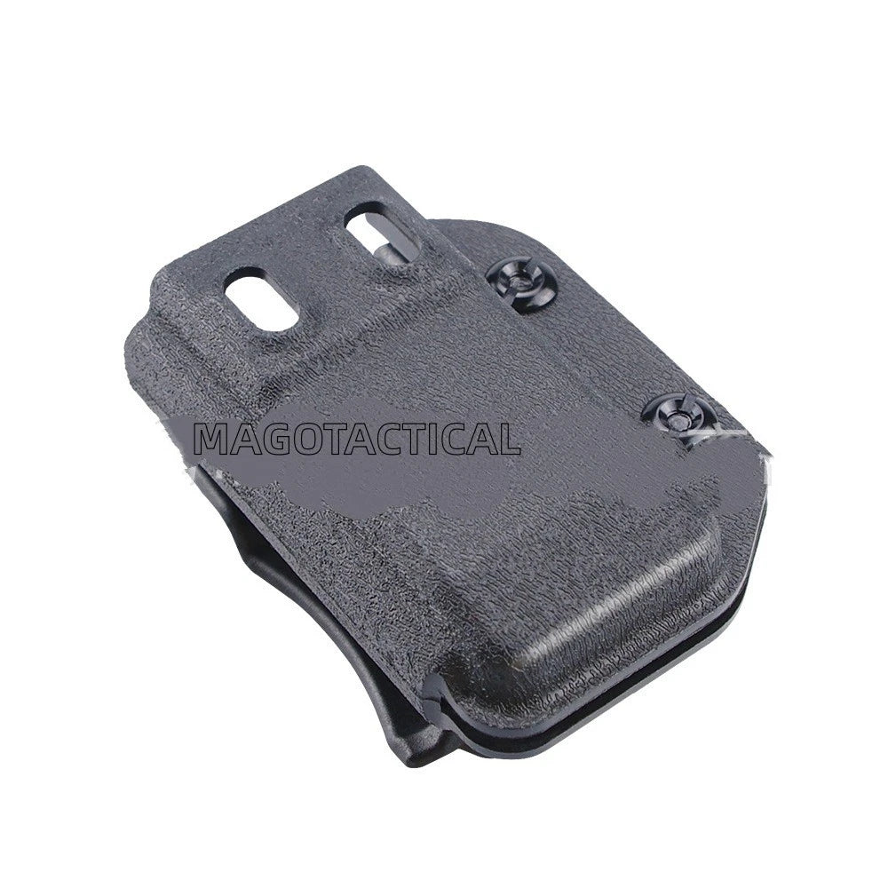 Tactical Carrier IWB/OWB Magazine Holster w/Quick Clip For 9mm/.40 Double Stack 07FC0E-D4 - KOEEK