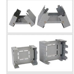 Outdoor Stove Mini Grill Portable Alcohol Furnace Folding Grill Burning Camping 07FC0E-D4 - KOEEK