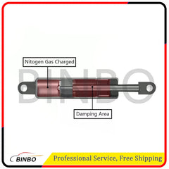 Set of 2 Hood Lift Supports Shock Strut 51237248563 for BMW 520i 523i 528i 535Li 07FC0E-D4 - KOEEK