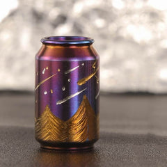 Titanium Knife Lanyard Bead Paracord Necklace Pendant Bracelet Bead EDC Handmade 07FC0E-D4 - KOEEK