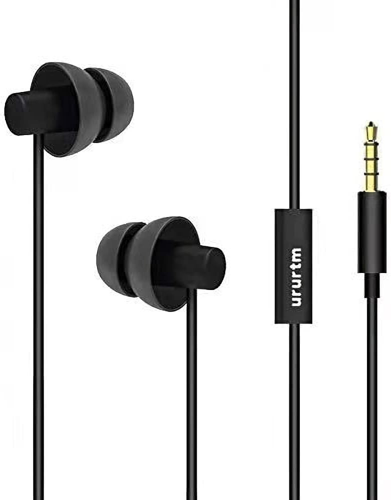 new Sleep Soundproof Earbuds Headphones, Noise Isolating Soft for Black 07FC0E-D4 - KOEEK