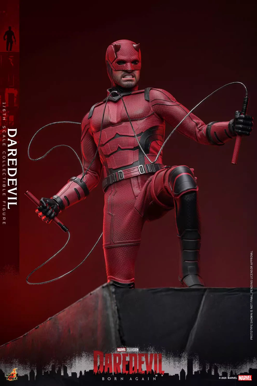 Hot Toys TMS154 DAREDEVIL BORN AGAIN  1/6 Action Figure Collectible Model HOT_TOYS - KOEEK