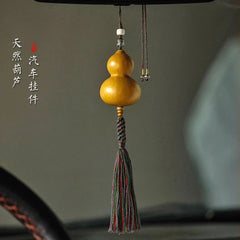 Natural Gourd Tassel Pendant Car Hanging Home Decor Ornament 07FC0E-D4 - KOEEK
