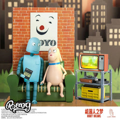 In Stock Official LUCK MOAI X Robot Dreams Collectible Figure Ornament Gift LUCK_MOAI - KOEEK