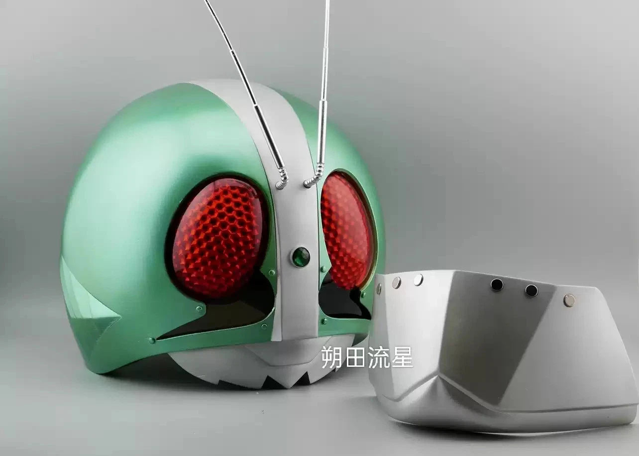 Customize Kamen Rider Resin Light Helmet 1:1 Wearable LED Masked Rider Helmet 07FC0E-D4 - KOEEK
