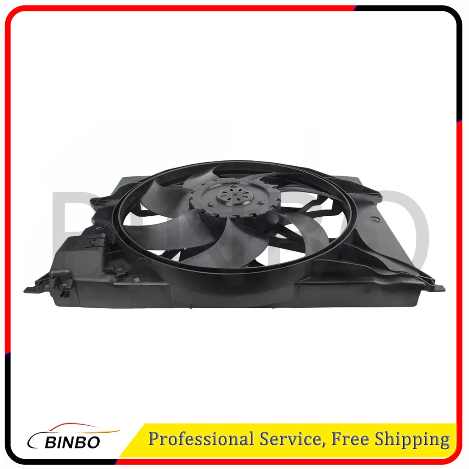 Radiator Cooling Fan Assembly For Mercedes Benz S550 Base Sedan 2007 2008-2013 07FC0E-D4 - KOEEK