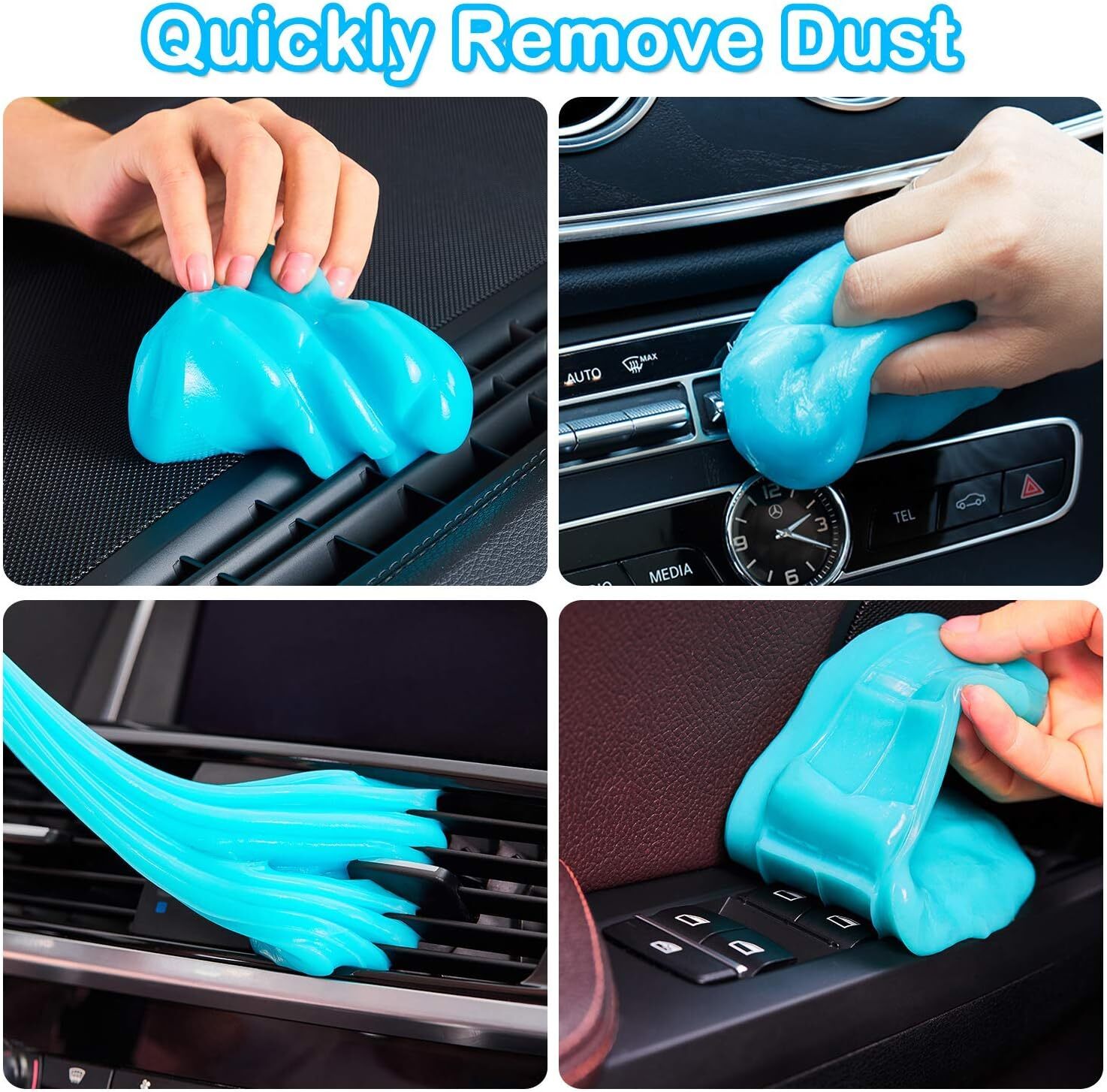 new PULIDIKI Car Cleaning Gel Putty Kit Slime Cleaner Interior Auto...