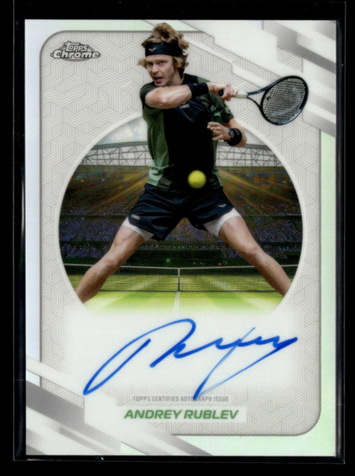Andrey Rublev 2026 Topps Chrome Tennis Autograph I Refractor #AO-ARV [don137 07FC0E-D4 - KOEEK