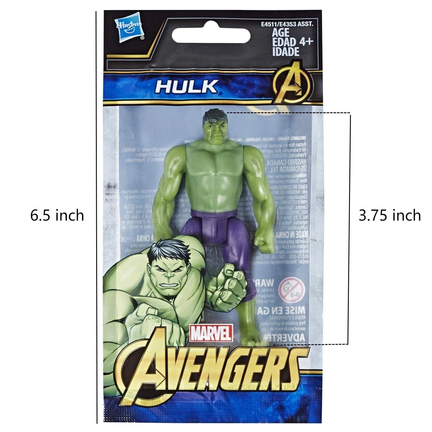 Hasbro Marvel Avengers 3.75-inch Action Figures 4PCS HASBRO - KOEEK