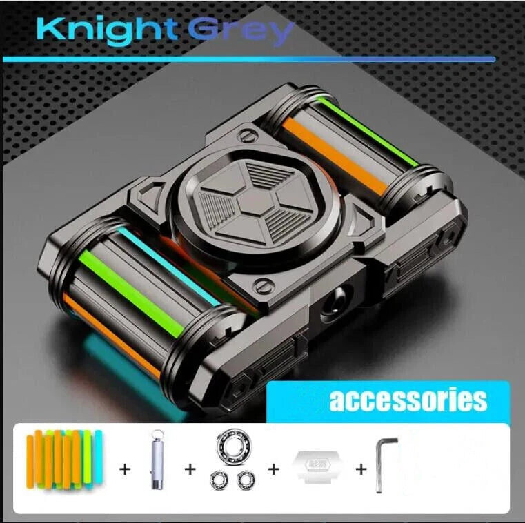 Luminous Tank Roller 101 Fidget Spinner Metal Hand Spinner Adult Fidget EDC Toys 07FC0E-D4 - KOEEK