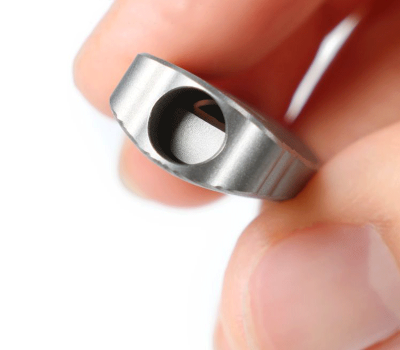 Titanium Safety Whistle Emergency Whistle Necklace Outdoor Hiking Survival EDC 07FC0E-D4 - KOEEK