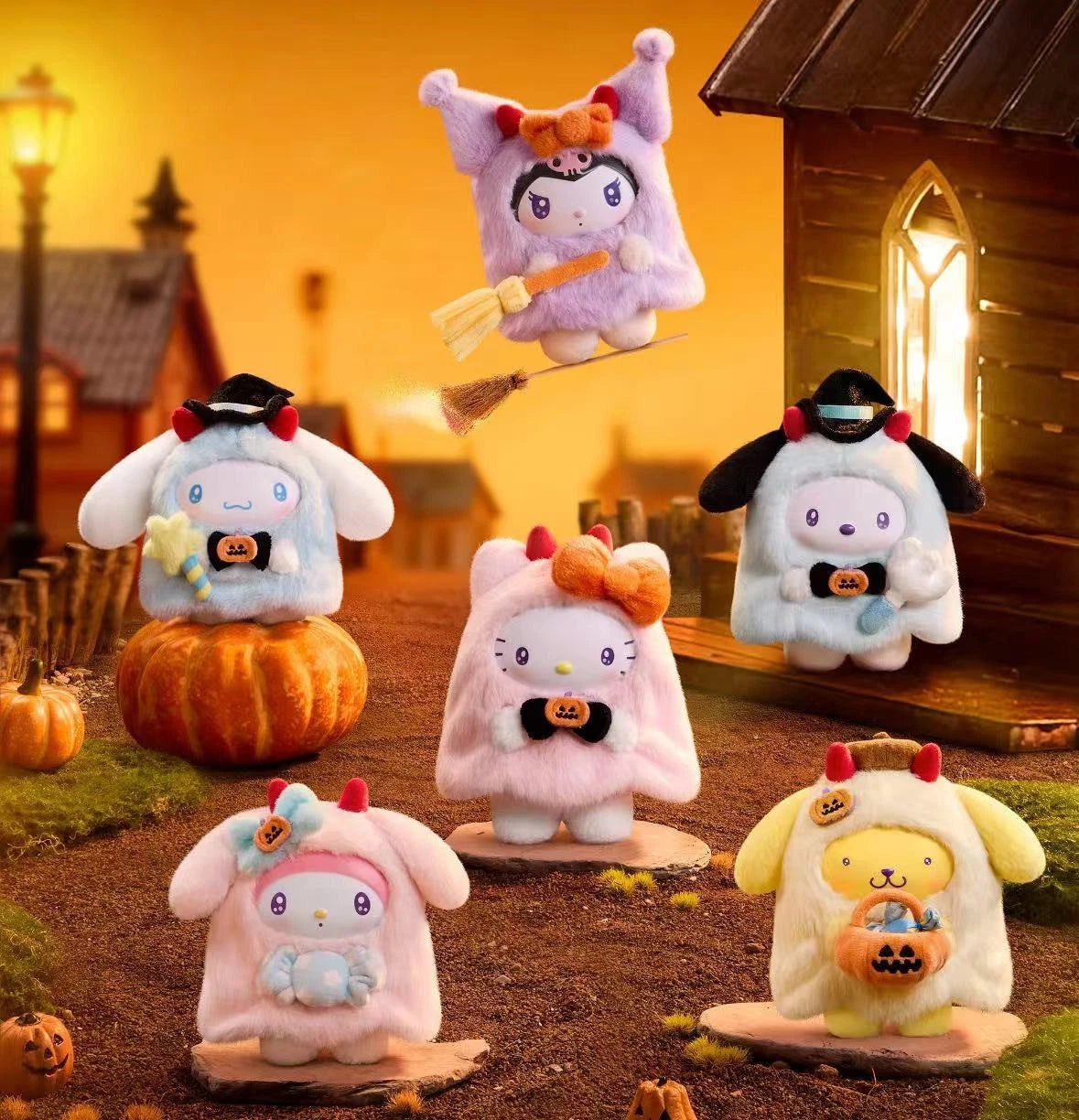 MINISO Sanrio Characters Candy Carnival Night Series Blind Box Vinyl Plush Toy