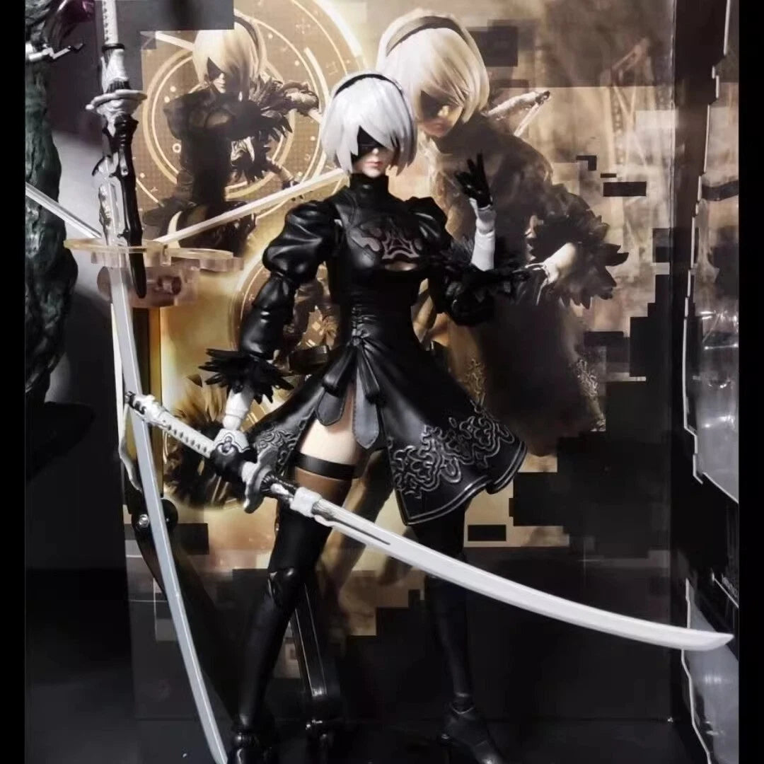 Anime Character 2B No.2 Action Figure 2B Statue Deluxe Ver. Collect 07FC0E-D4 - KOEEK