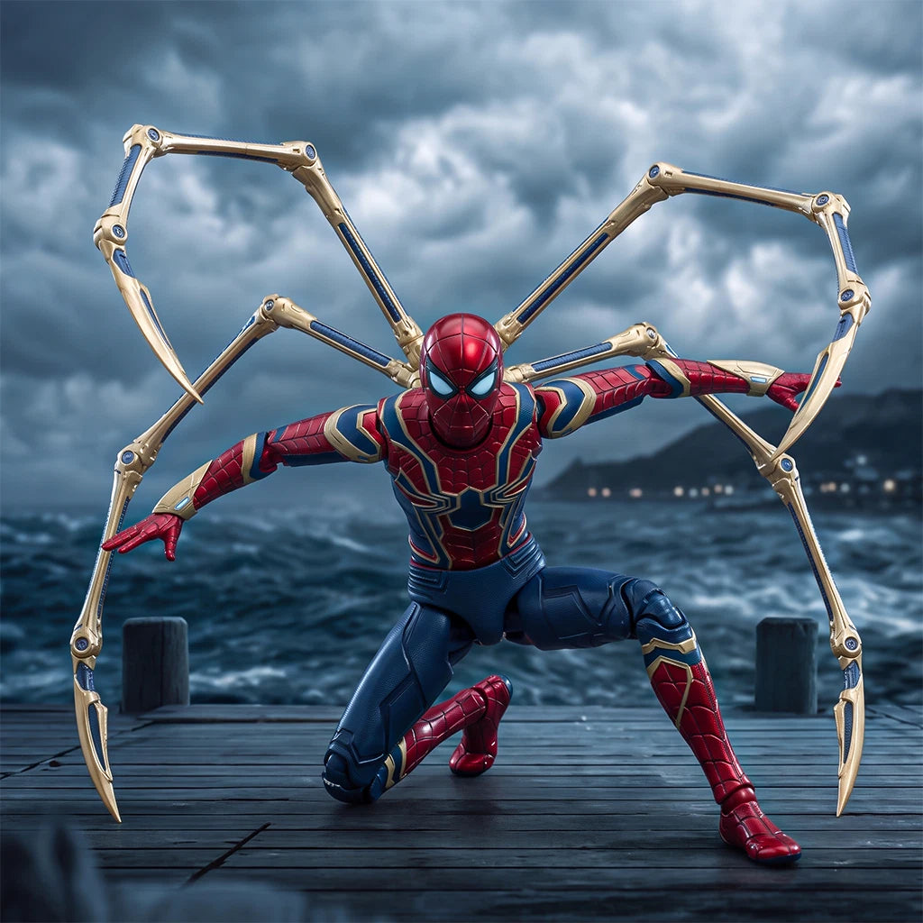 ZD Toys Iron Spider Suit 1/10 Scale 7" No Way Home Collectible Figure ZD_TOYS - KOEEK