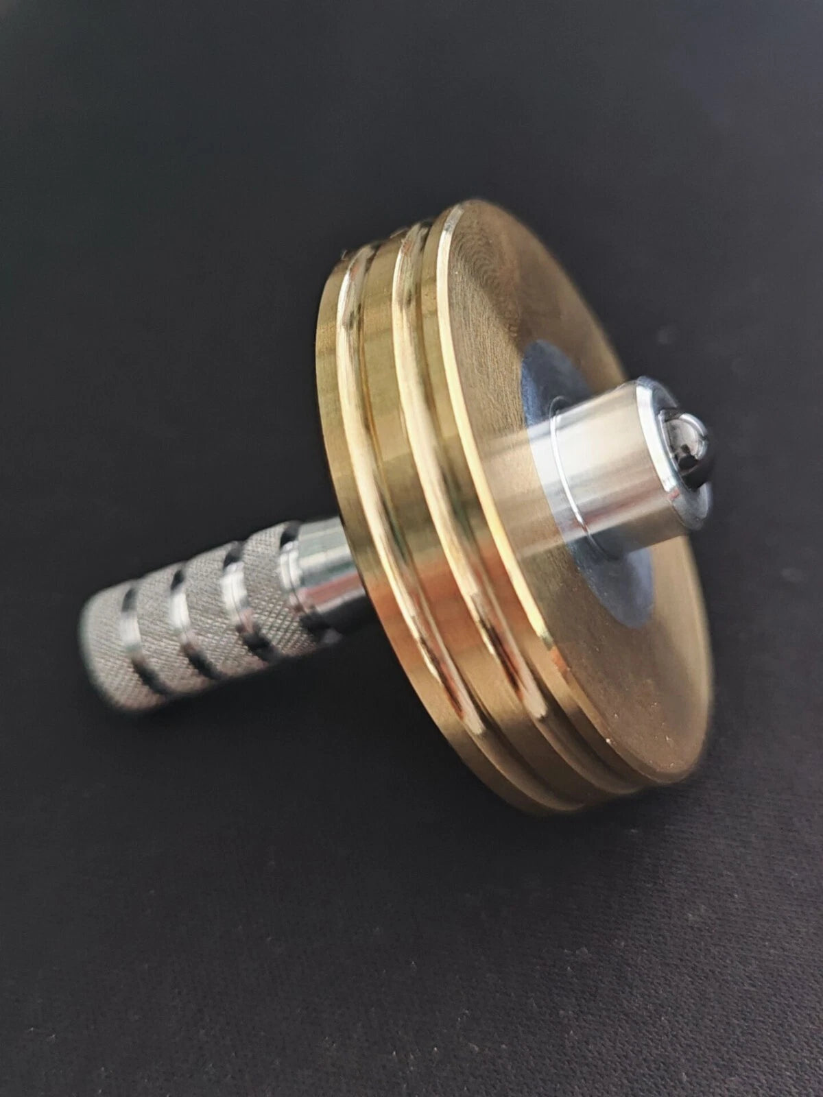 Brass Hand Twisting Spinning Tops Fingertip Top Hand Spinner Toys 07FC0E-D4 - KOEEK