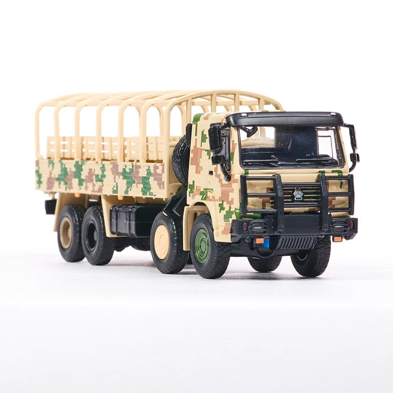 JKM 1/64 China HOWO 1010 8*8 Heavy TRUCK Camouflage Finished Model JKM - KOEEK