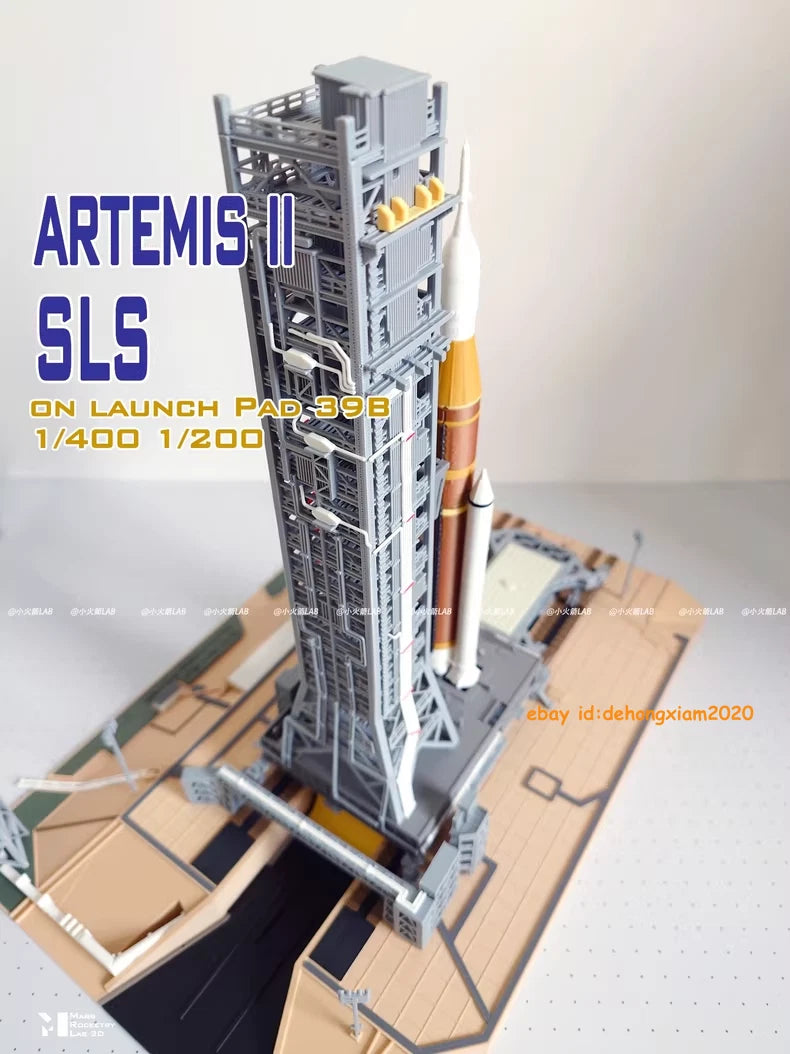 1/400 Artemis SLS Launch Scenario Cape Canaveral 39B 3D Printing A set Model 07FC0E-D4 - KOEEK