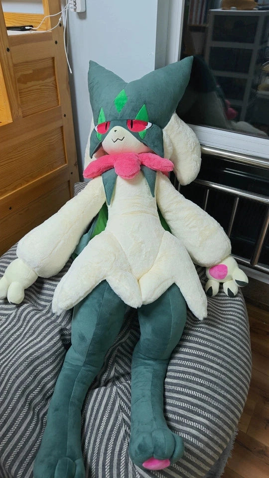 Refined 170cm Stuffed Toy Meowscarada Plushie Doll Anime Collect Decor Handmade HANDMADE - KOEEK