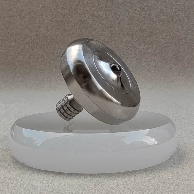Titanium Spinning Top Desktop Fidget Toy Stress Relief Toy Metal Top SpinnerEDC 07FC0E-D4 - KOEEK