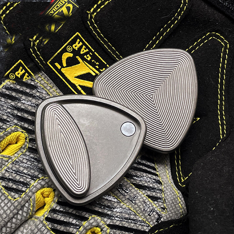 Click Clicker Revolve Slider Push Card Hand Fidget decompression Pocket EDC Toys 07FC0E-D4 - KOEEK