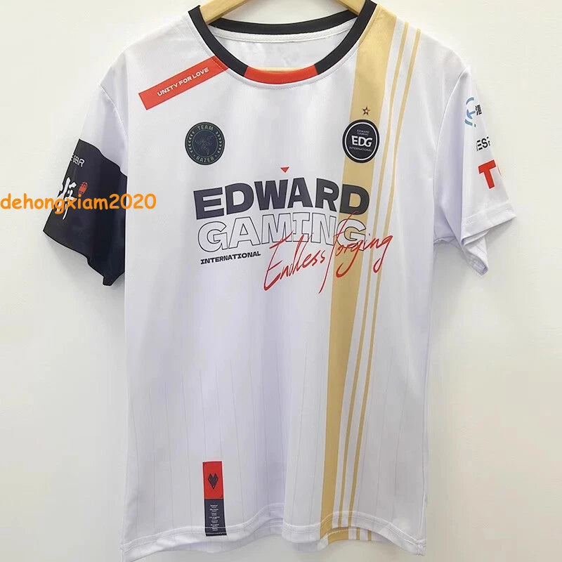 Game Champions Team EDG TShirt 2024 Uniform VCT EDward Gaming T-shirt ZMJJKK 07FC0E-D4 - KOEEK