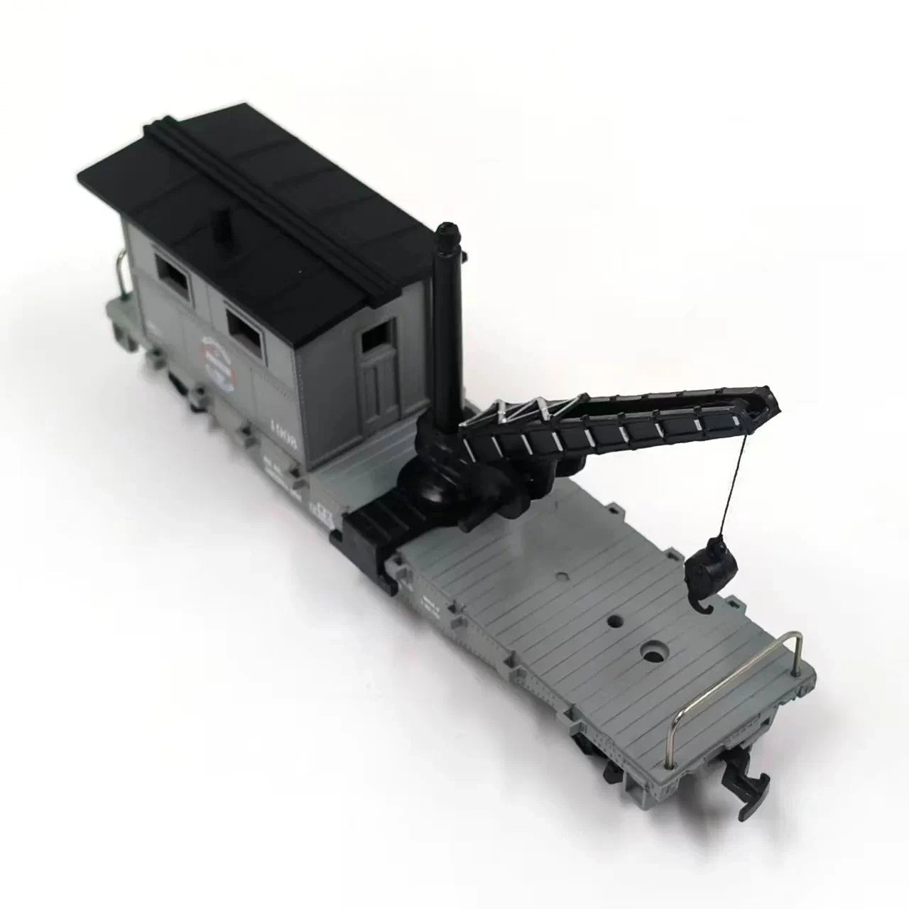 HO1:87 Train Model Railway Metal Track 40ft  Crane Transporter Truck With box 07FC0E-D4 - KOEEK