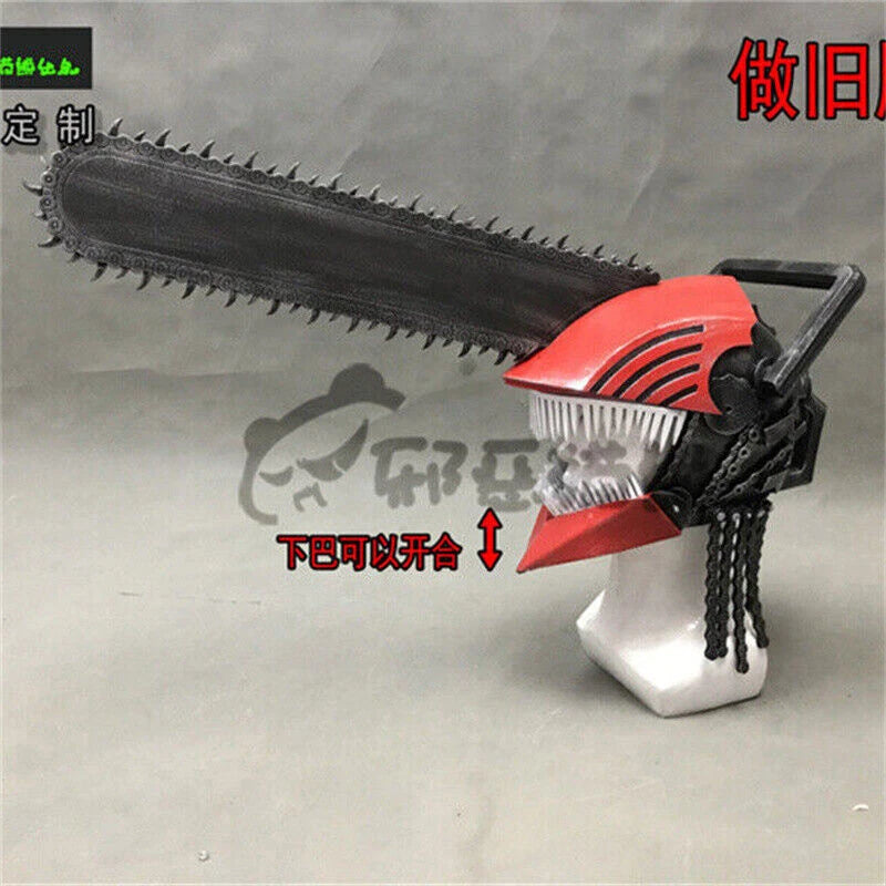 Chainsaw Man Pochita Man EVA foam Helmet Mask Handsaw Cosplay Halloween props 07FC0E-D4 - KOEEK