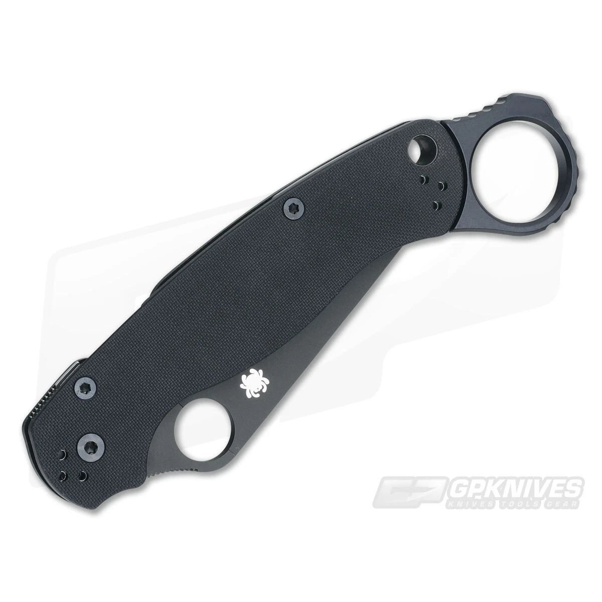 DIY Paramilitary 2 C81 Folding Knife Aluminum Alloy Handle Back Keel Spine Tool 07FC0E-D4 - KOEEK